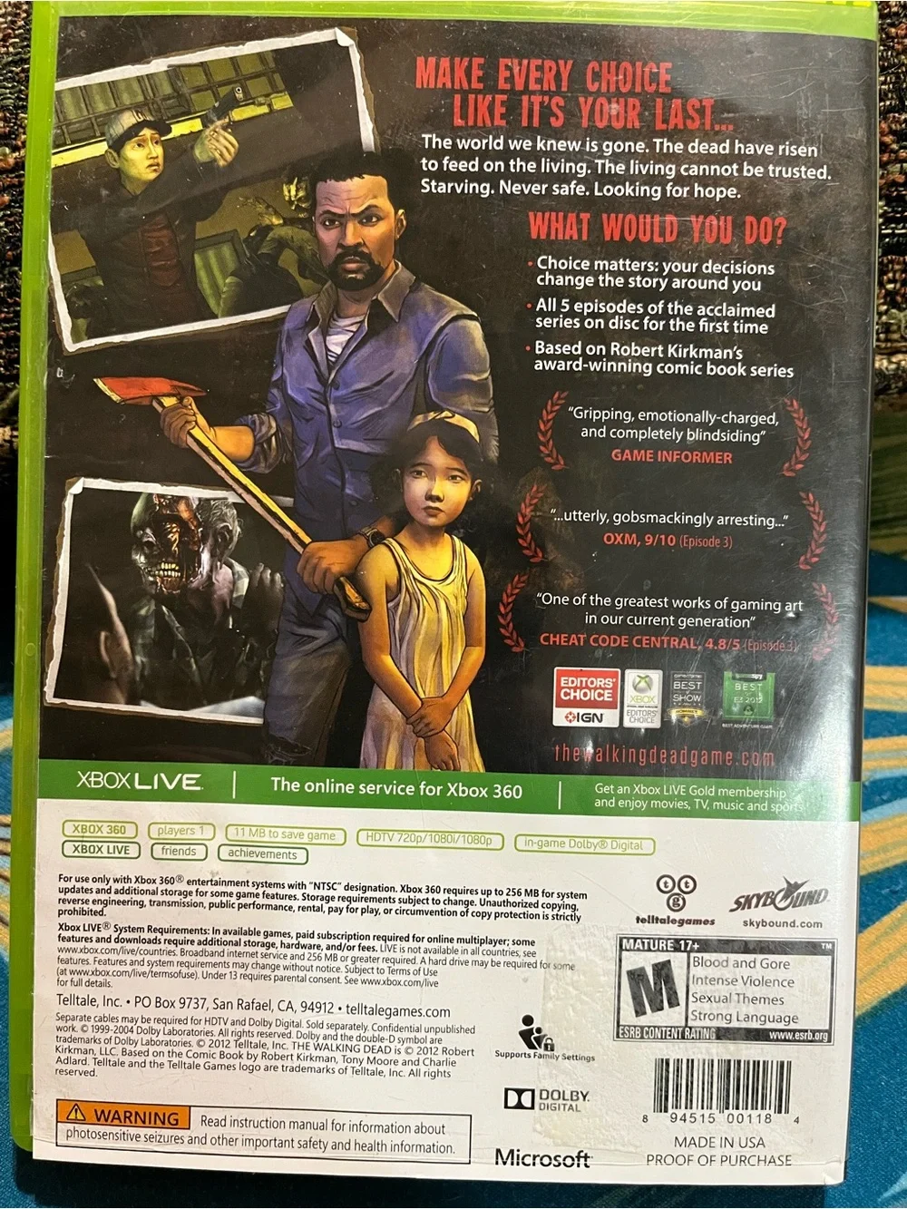 The Walking Dead () - Green Case